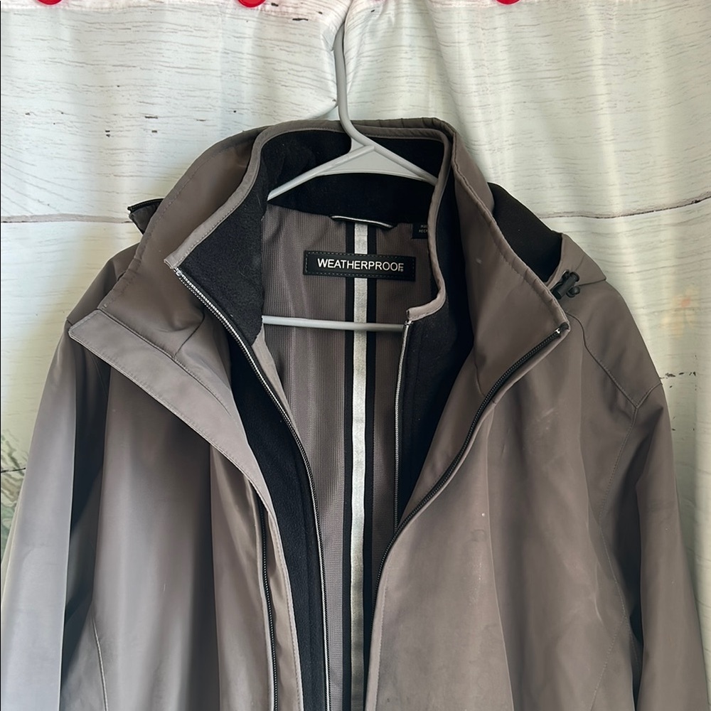 Weatherproof Men's Gray Jacket - image 1